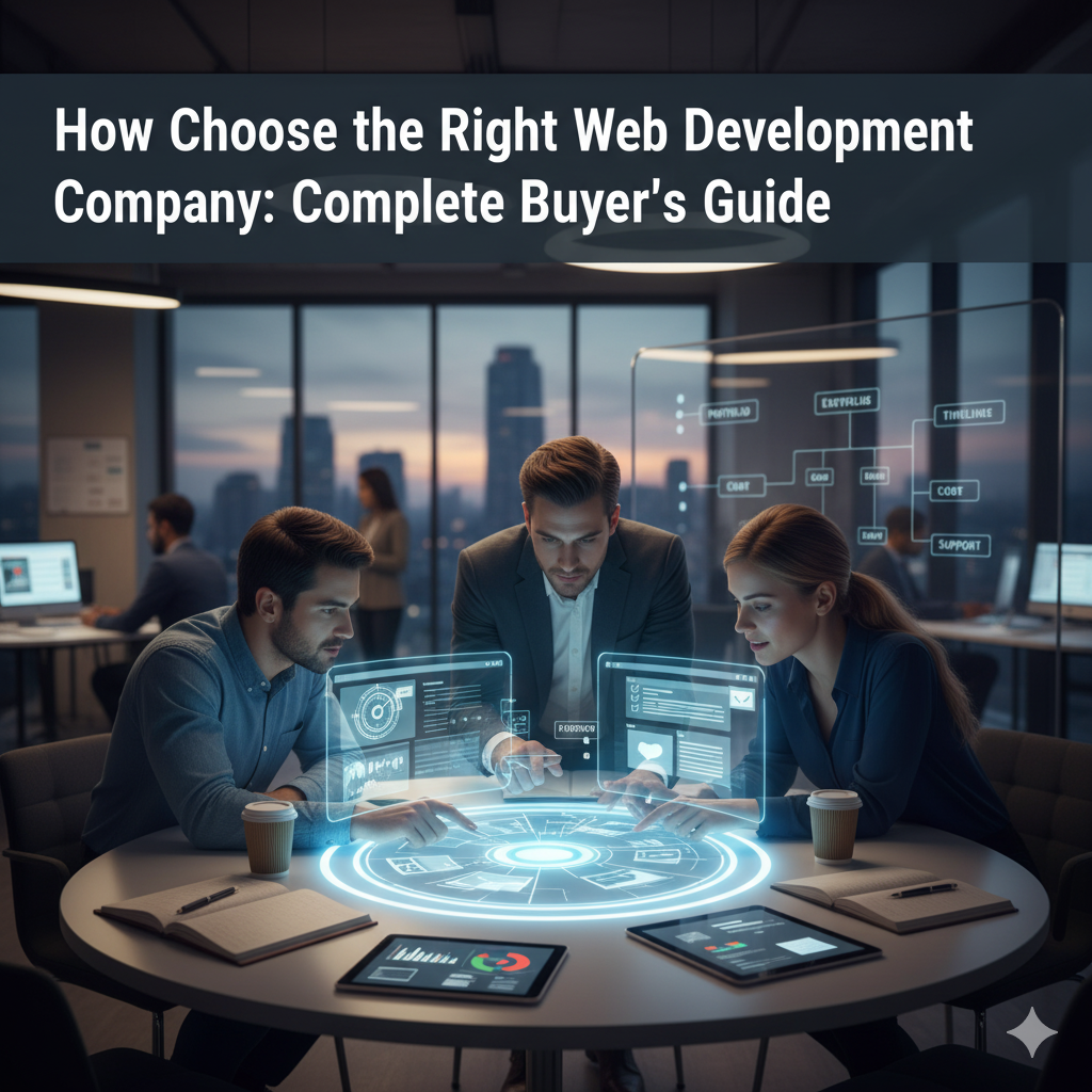 How to Choose the Right Web Development Company: Complete Buyer's Guide
