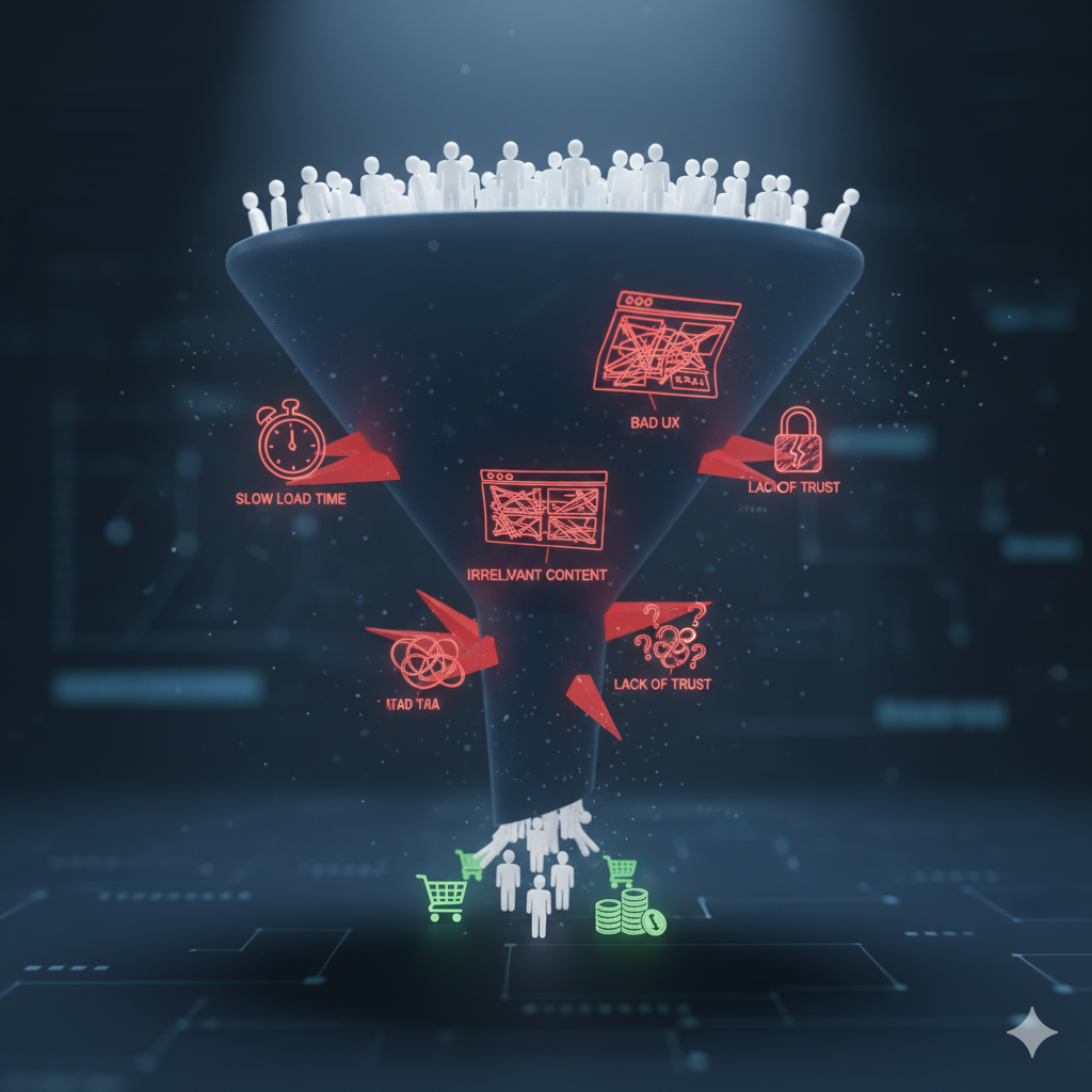 Why Website Visitors Don't Convert: 7 Critical Conversion Killers to Fix Today